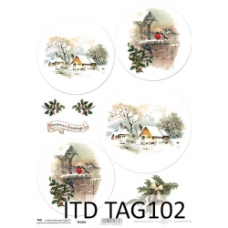 Przekładka do bombki A4 ITD TAG0102
